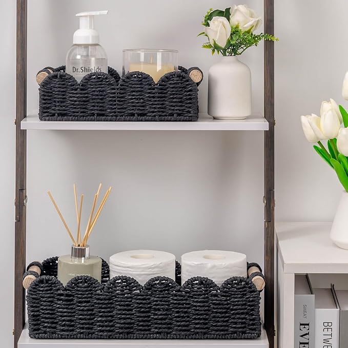 CubesLand Scalloped Edge Decor Baskets - Image 3