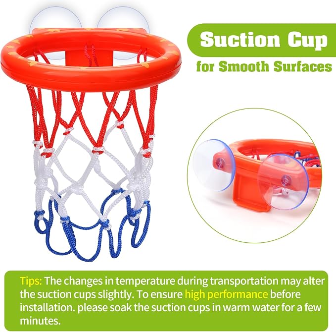 Bath Toys - Bathtub Basketball Hoop - Image 2