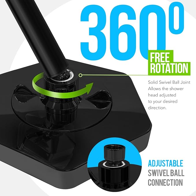 AquaHomeGroup Luxury Filtered Shower Head Set - Image 3