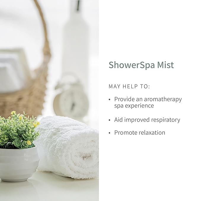 European Spa Source Jasmine + Eucalyptus ShowerSpa Mist Spray - Image 5