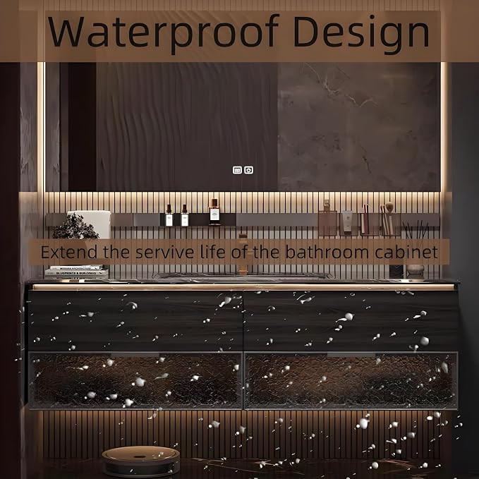 Bathroom Cabinet with Sink - Image 3