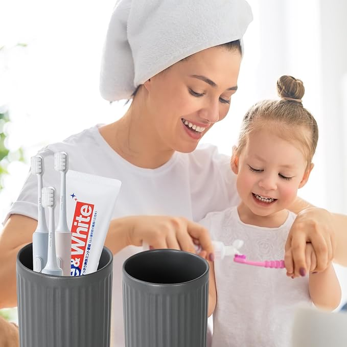 Grey Toothbrush Holders for Bathrooms - Image 2