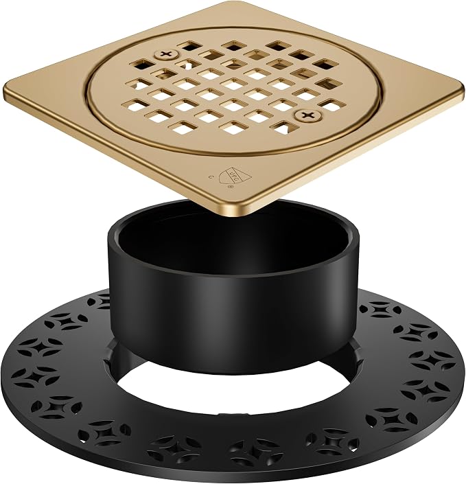 Yaseingo Removable Square Shower Floor Drain Compatible by Yaseingoo