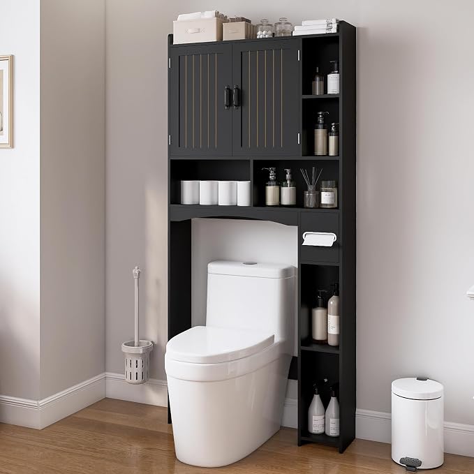 Over The Toilet Storage Cabinet, Over Toilet Bathroom Organizer, Bathroom - Image 2