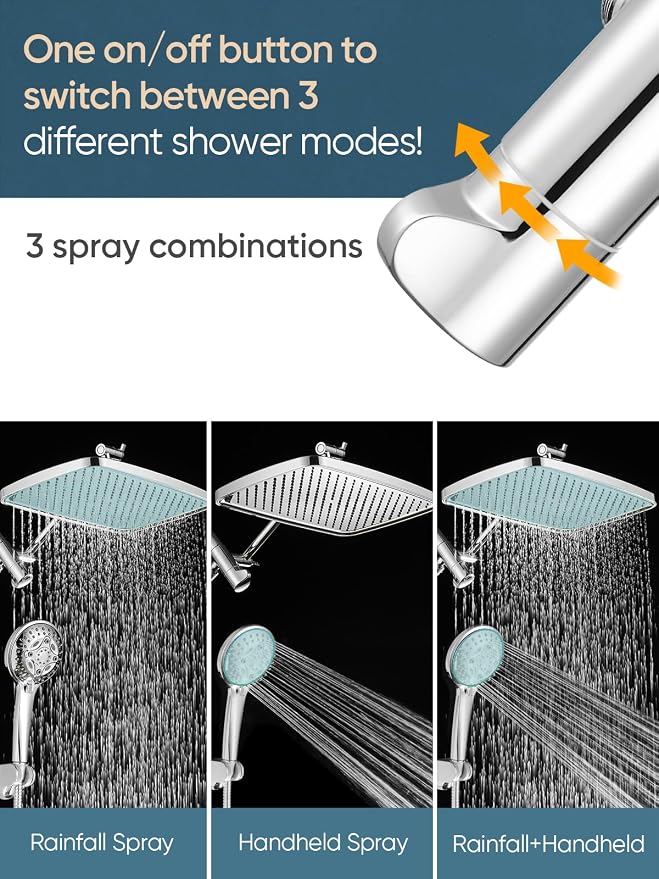 Cobbe 12'' Rain Shower Head - Image 2