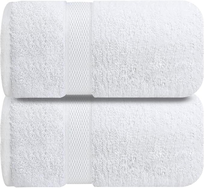 Infinitee Xclusives– Luxury Bath Sheets Towels – 2 Pack 600 GSM– 100% Ring Spun - Image 7