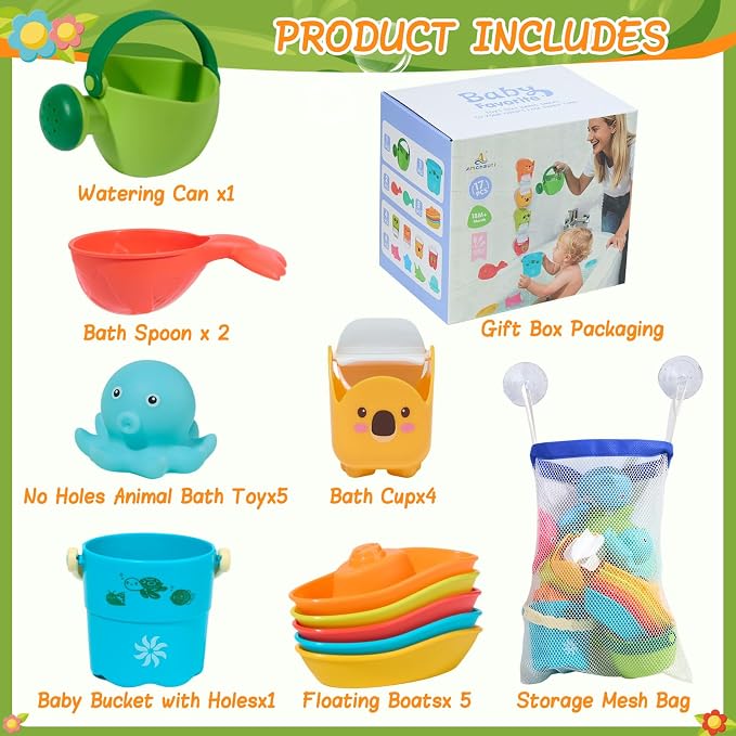 Mold Free Bath Toys - Image 6