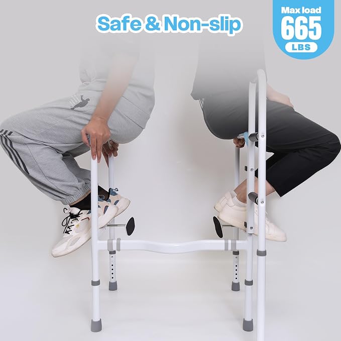 Vie Triomphe Heavy Duty Toilet Safety Rails - Image 6