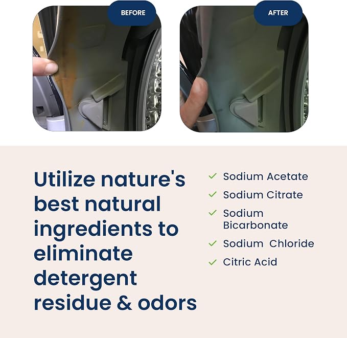 Truly Free Laundry Washing Machine Cleaner and Deodorizer | Top Load & Front - Image 8