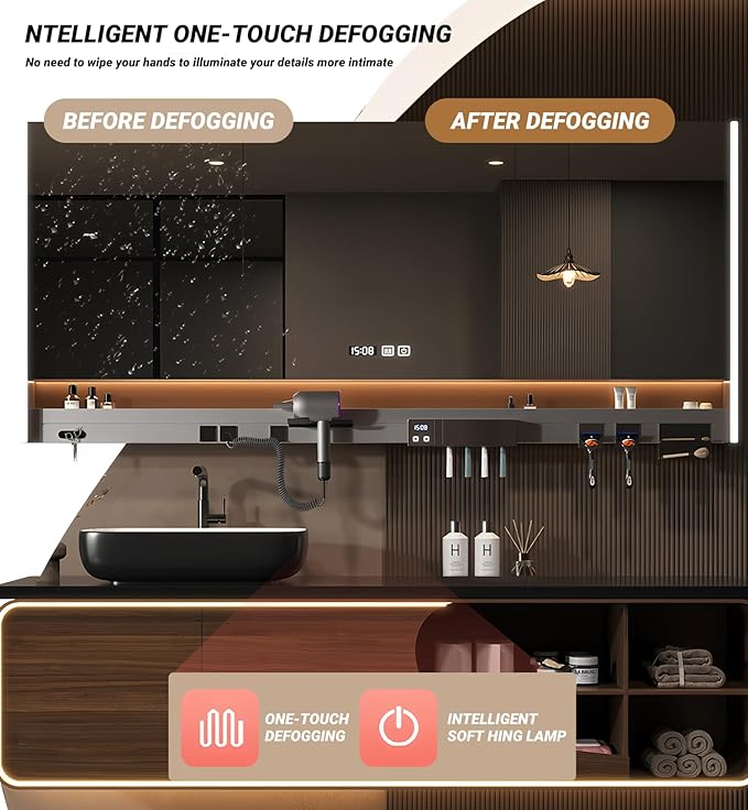 Single Sink Bathroom Vanity, Floating Modern Vanities - Image 6