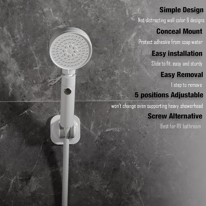 Handle held Shower Head Holder - Image 2