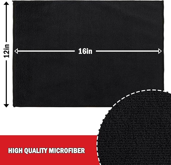 AIDEA Microfiber Cleaning Cloth 12 Pack, Microfiber Towels - Image 6