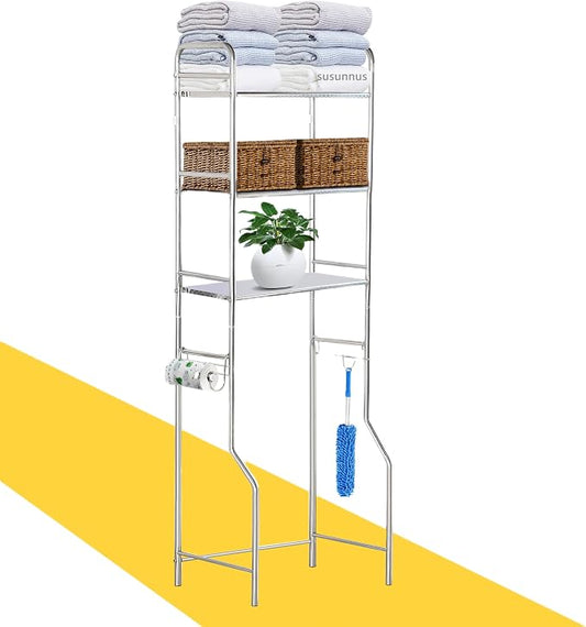 susunnus Over The Toilet Storage 3 Tier M, Bathroom Shelves Over Toilet by susunnus