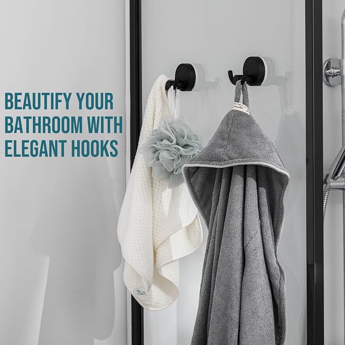 TAILI Stylish 304 Stainless Steel Bathroom Suction Hooks - Image 7