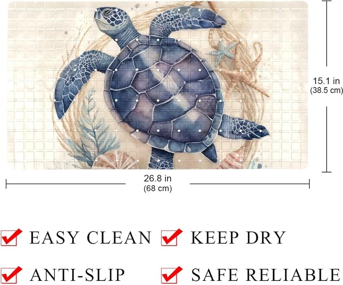 Bathtub Mats for Shower Tub, Anti-Slip Bath Mats for Inside Tub, Bathroom - Image 4