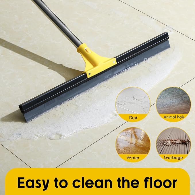 Floor Squeegee for Concrete and Tile Cleaning - Image 7