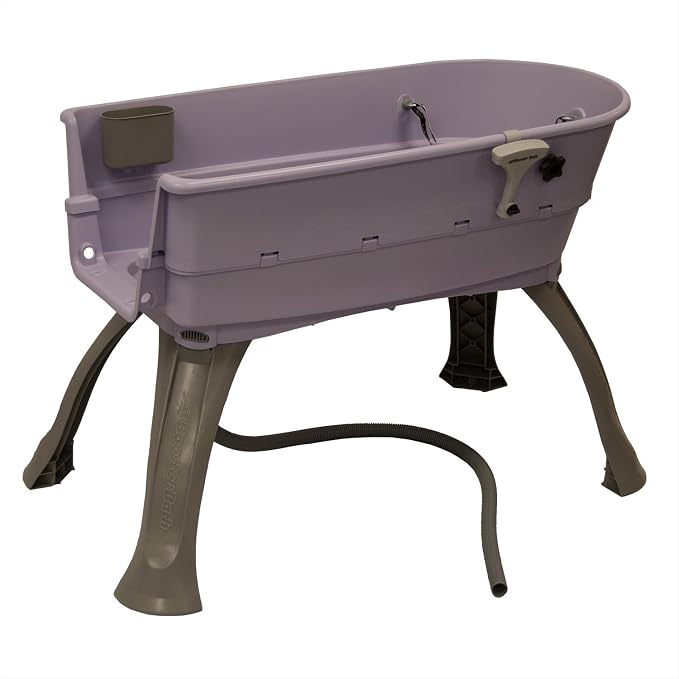 Booster Bath Elevated Pet Bathing Large Lilac - Image 2