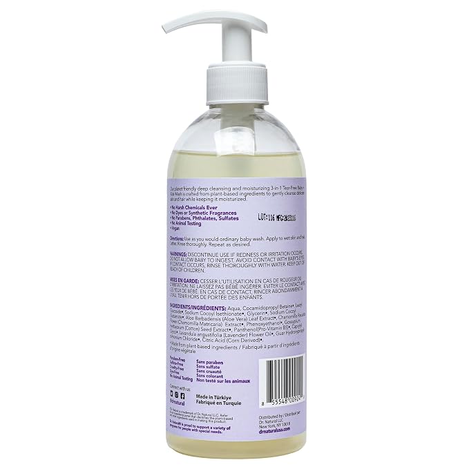 Dr. Natural 3-in-1 Tear-Free Baby Plus Kids Soap - Image 9