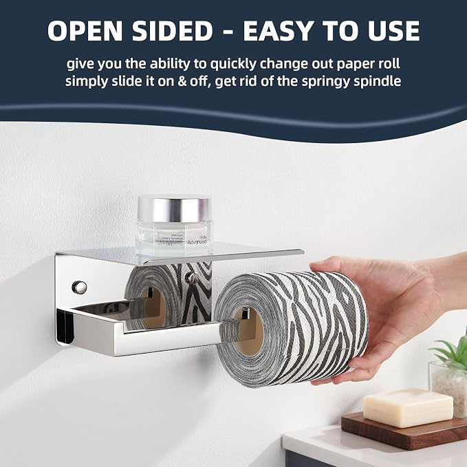 Angle Simple Toilet Paper Holder - Image 4