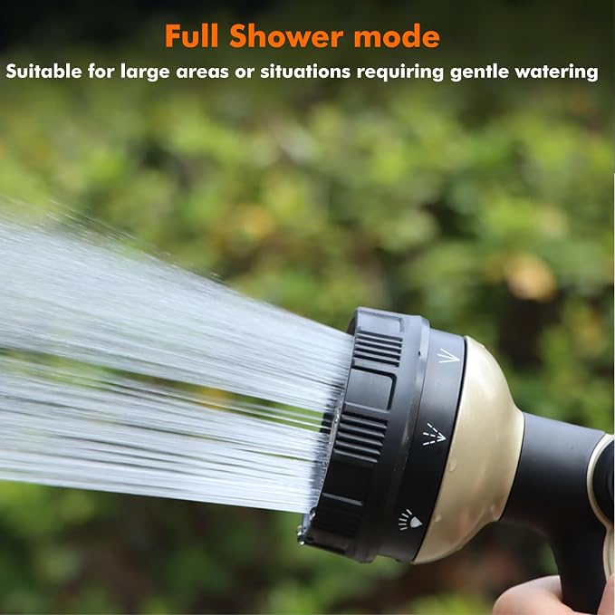 RESTMO Full Shower Hose Nozzle, Metal Spray Nozzle - Image 8