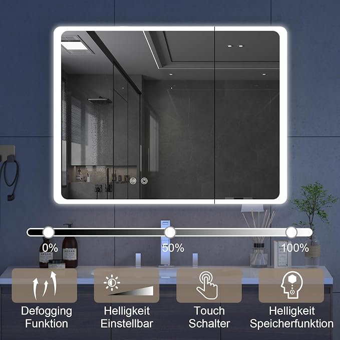 Lighted Bathroom Medicine Cabinet - Image 7