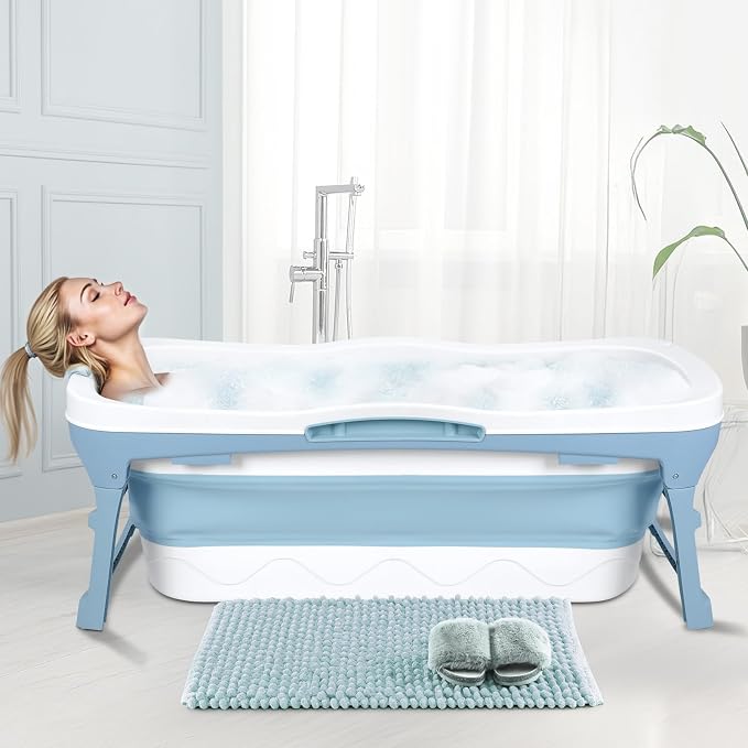Portable Bathtub for Adult, Ergonomically Designed Pop up Bathtub, For the - Image 9