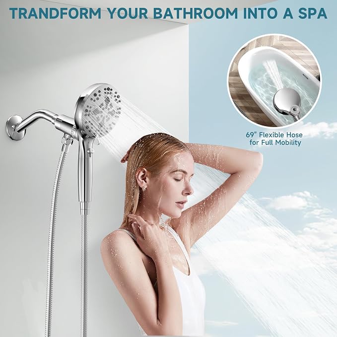 5" Filtered Handheld Shower Head - Image 8