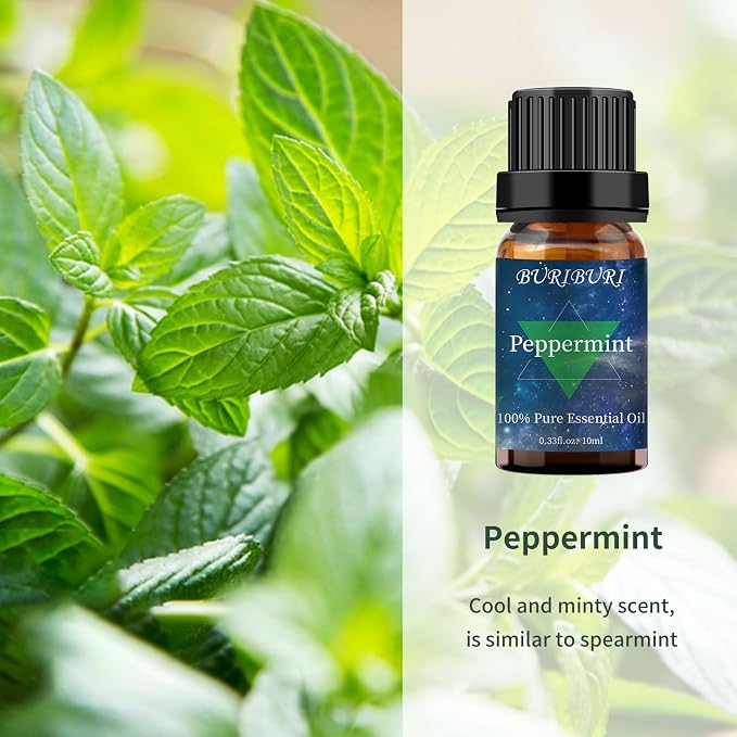 BURIBURI Eucalyptus Oil and Peppermint Essential Oil, 100% Pure, Organic - Image 3