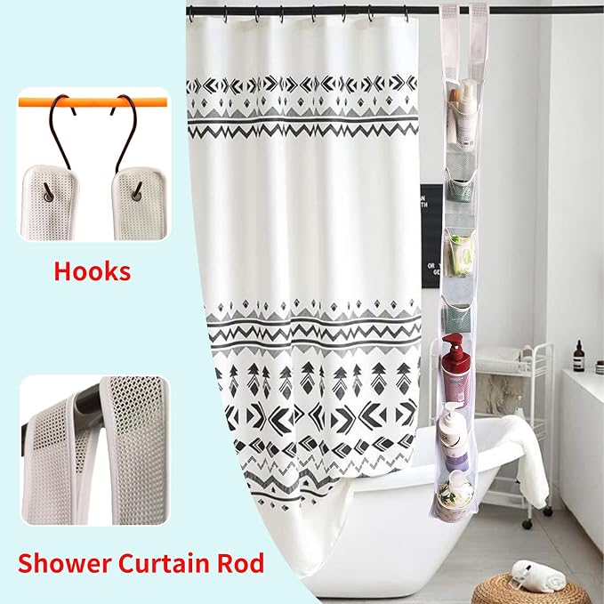 Mesh Shower Caddy Hanging, Hanging Organizer - Image 3