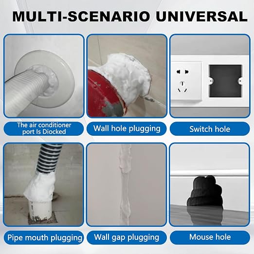 6 Pcs Waterproof Sealant Mastic, 2025 Upgrade White Seal Putty Waterproof Duct - Image 7