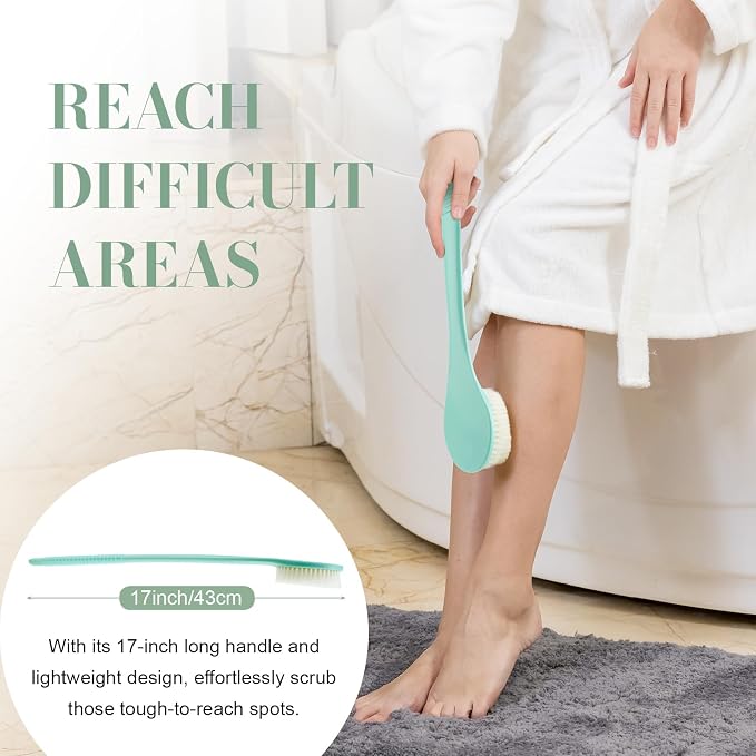 Back Scrubber for Shower, Shower Body Brush for Cleaning - Image 3