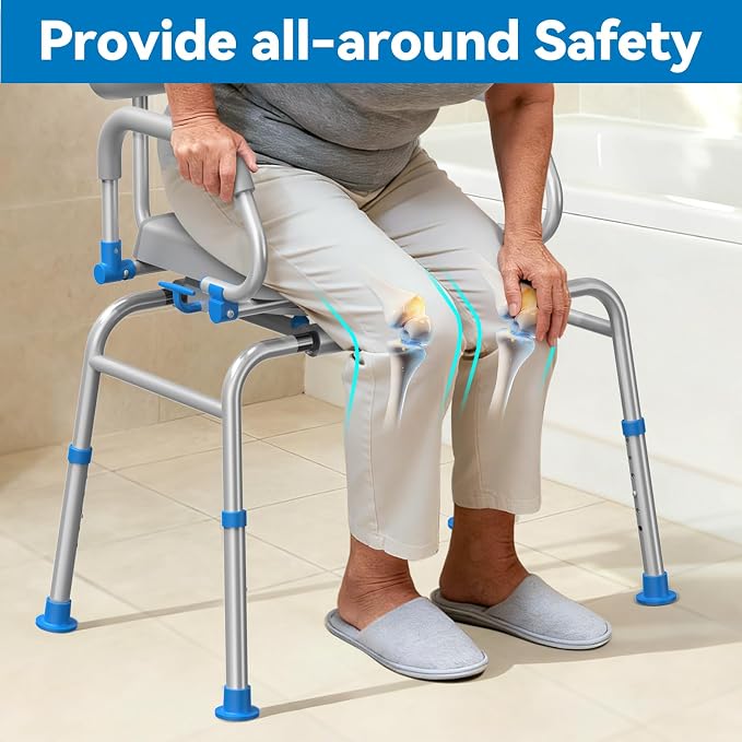 FSA/HSA Eligible Sliding Shower Chair Tub Transfer Bench - Image 5