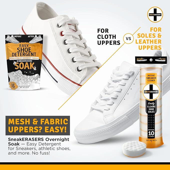 SneakERASERS Sole & Sneaker Cleaner, Premium Shoe Cleaner - Image 5