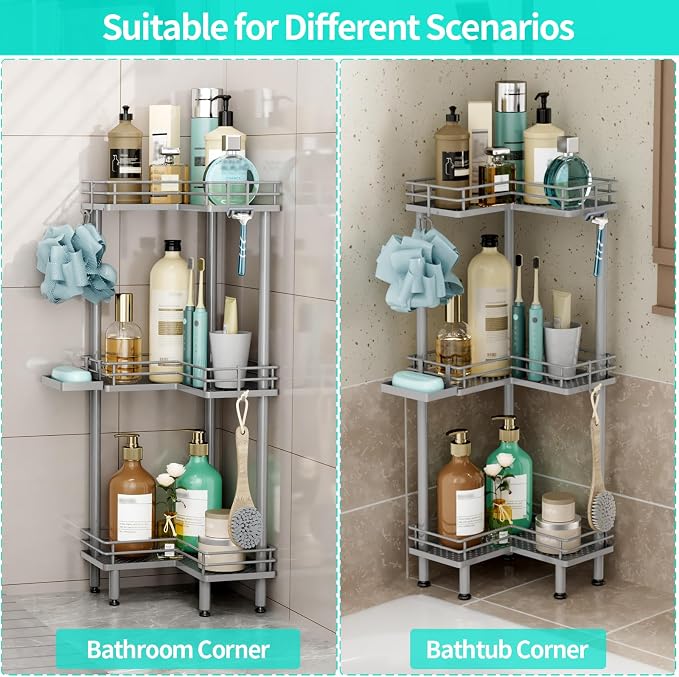 HapiRm Corner Shower Caddy Standing - Image 5