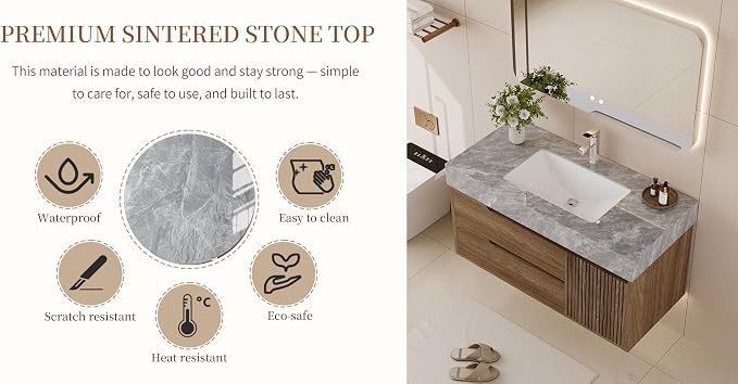 36" Floating Bathroom Vanity - Image 5