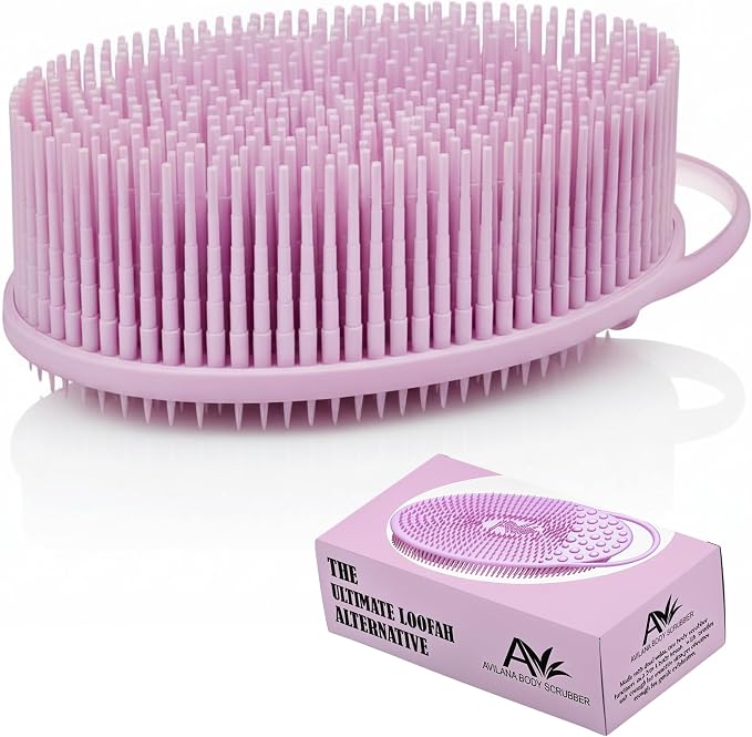 Exfoliating Body Scrubber Silicone by Avilana