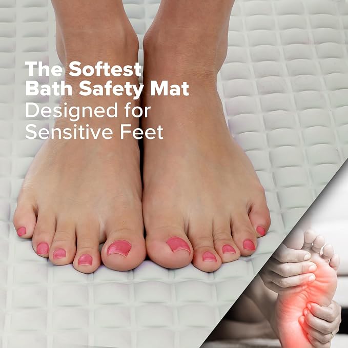 SlipX Solutions Extra Comfort Bathtub Mat Designed - Image 2