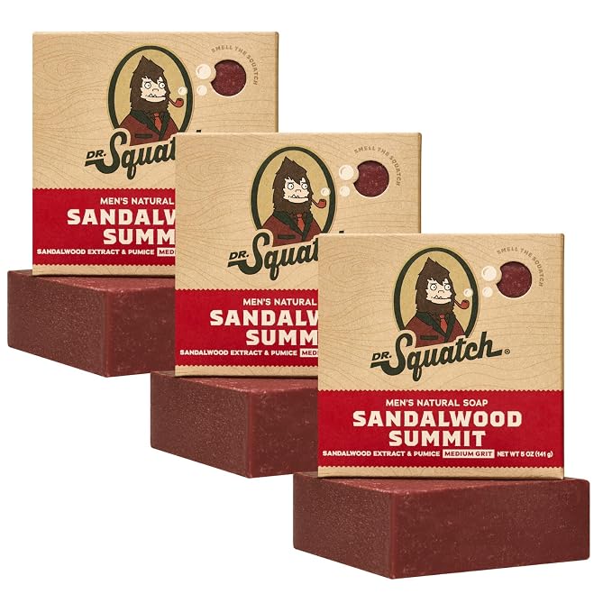 Dr. Squatch Natural Bar Soap for Men by DrSquatch
