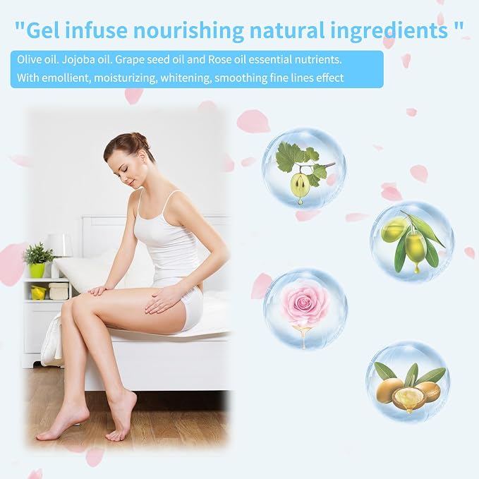 Gel Socks for Dry Cracked Feet Women, Foot Moisturizing Socks, Gel Socks Spa - Image 4