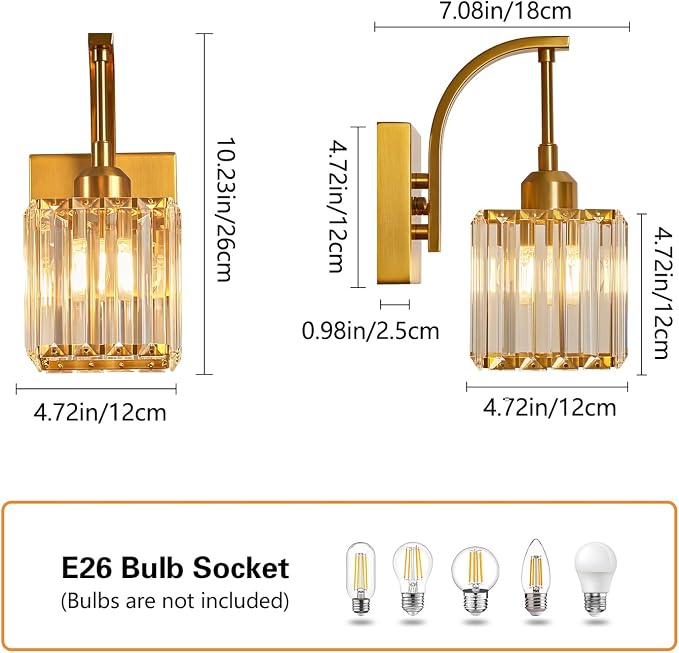 Wall Sconces, Modern Wall Lamp for Bathroom, and Makeup, Easy Installation - Image 4
