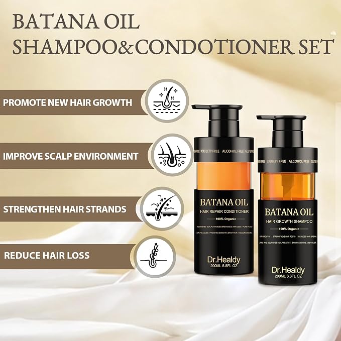 Batana Oil Shampoo and Conditioner Set - Image 2