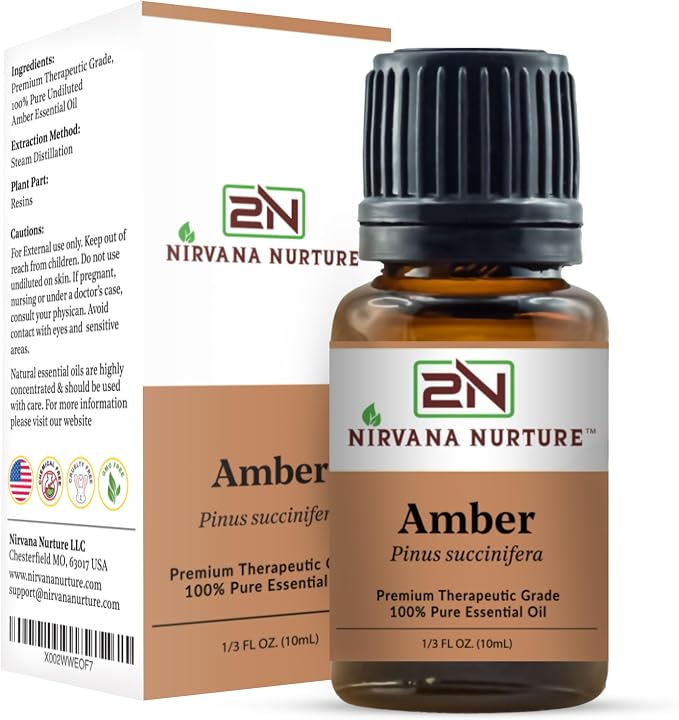 Amber Essential Oil 100% Pure Premium Therapeutic Grade - Image 6