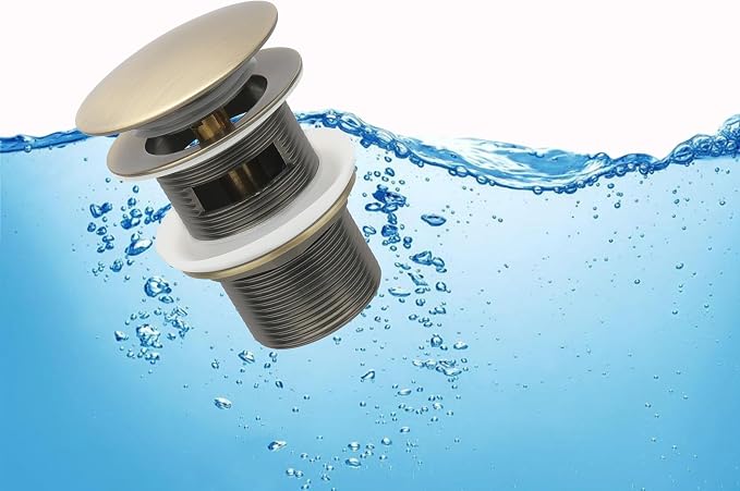 Bronze Freestanding Bathtub Drain Stopper, Compatible - Image 4