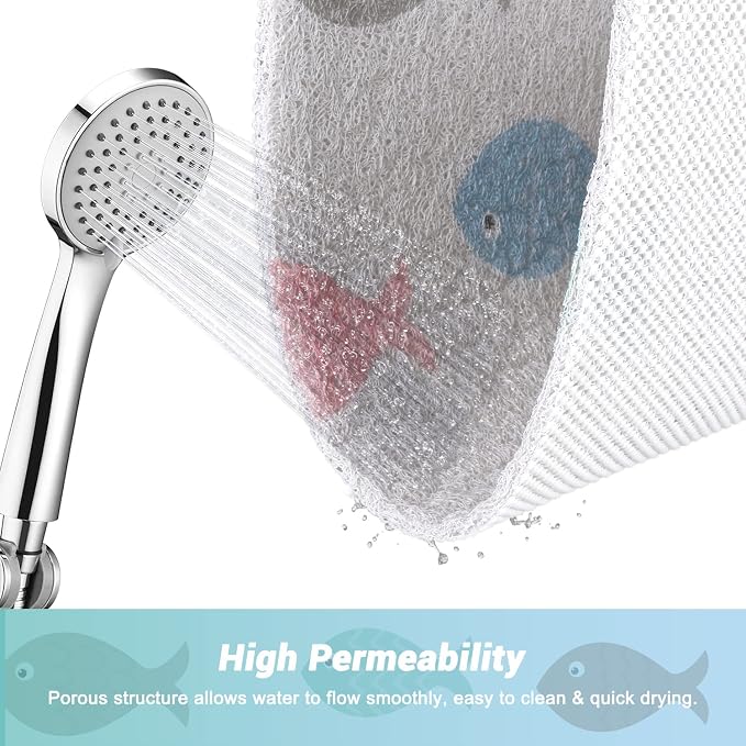 Shower Mat Non-Slip, Soft Comfort Bath Mat - Image 3