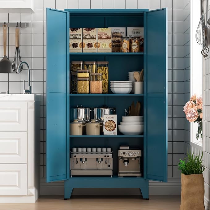 COFaR Home Farmhouse Storage Cabinet - Image 8