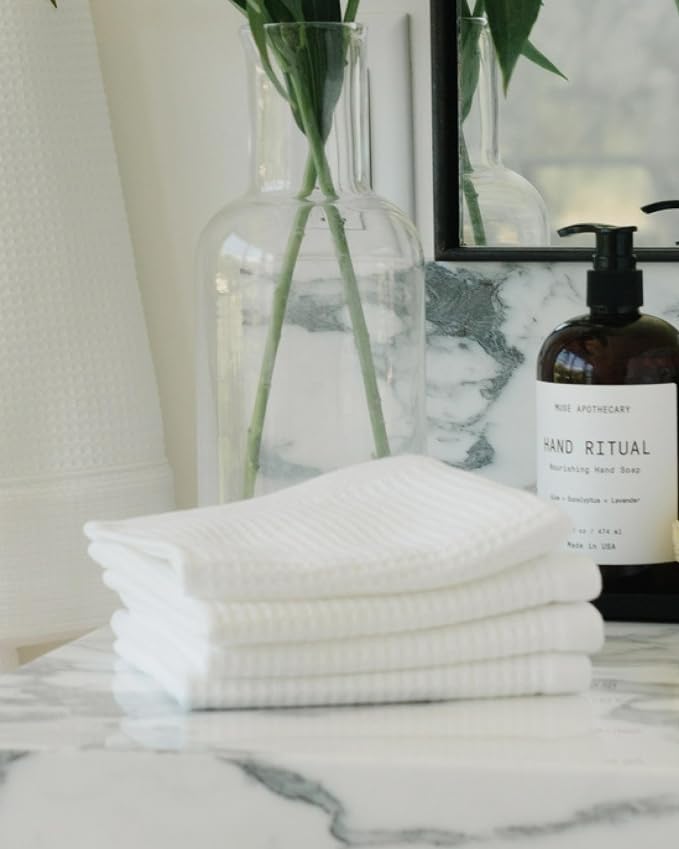 Cozy Earth Waffle Washcloths - Image 2