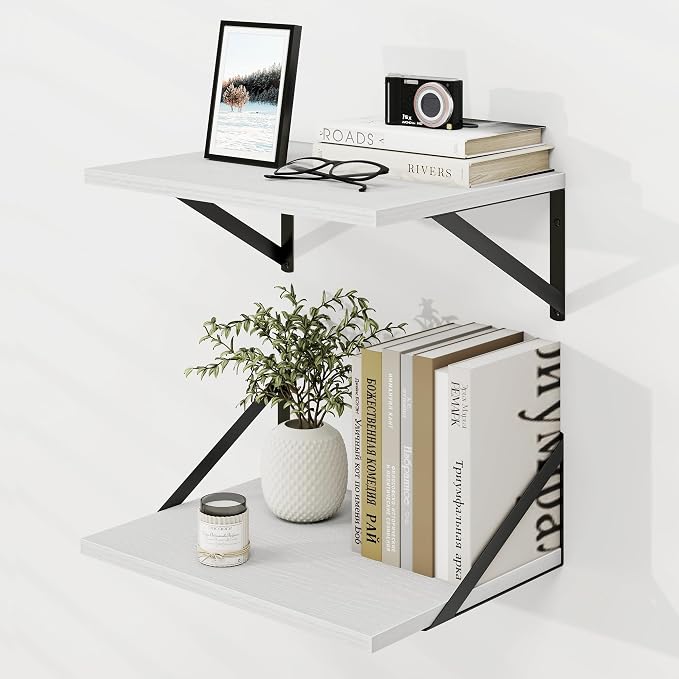 Dreamland White Floating Shelves by Dreamland