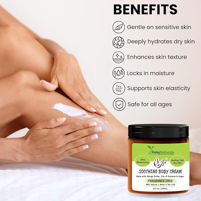 RaGaNaturals Mango Butter Moisturizing Hand & Body Cream - Image 4