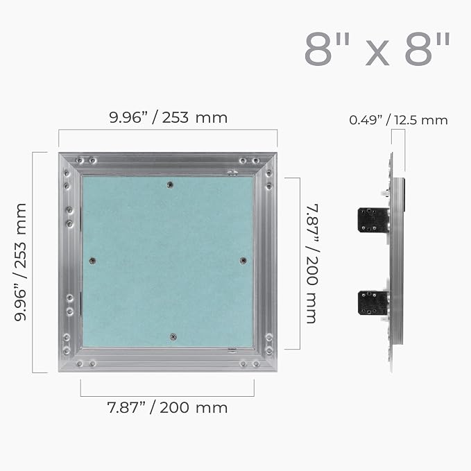 8" x 8" Inch Wall Access Panel - Image 3