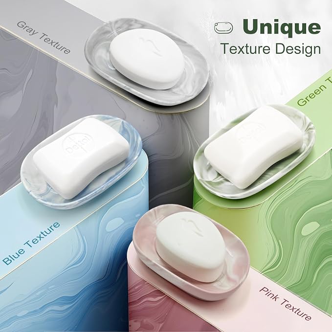 Elegant Ceramic Soap Dish for Shower - Image 3